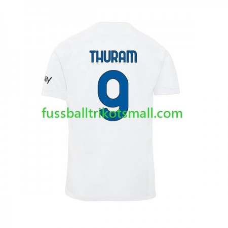 Fußballtrikots Inter Mailand Marcus Thuram 9 2023-2024 Kurzarm Auswärts-trikot kaufen